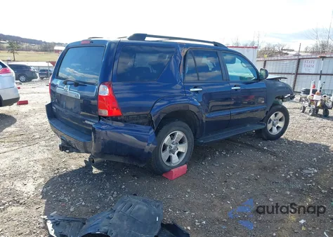 2007 Toyota 4Runner Sr5 V8 z USA, uszkodzony, nr VIN JTEZT14R178011089